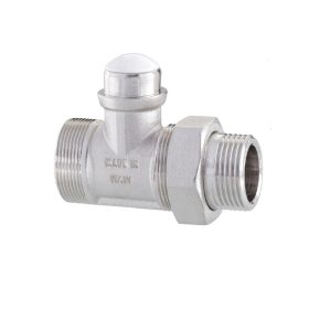   FULL egyenes visszatérő radiátorszelep 1/2” - 24x19 roppantós