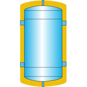   ETW 51 INOX tároló tartály hideg és meleg fűtési vízhez 50 literes