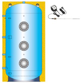   Comfort S 2000 - 3 karimás melegvíztároló (tekercs nélkül)