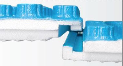 Padlófűtés rendszerlemez panel 1100 × 600 × 32 / H10 (14,52 m2/csomag)