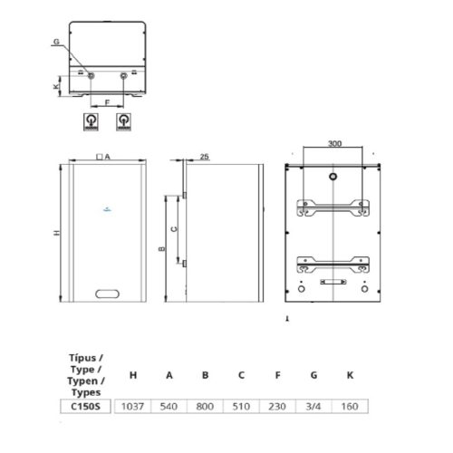HAJDU CUBE SMART C150S