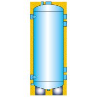 ETW tároló tartály hideg és meleg fűtési vízhez
